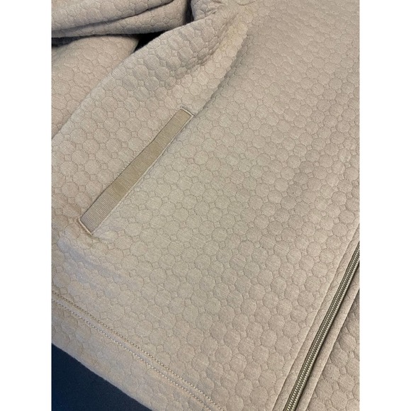 Circle Print Zipper Sweater - Picture 4 of 6